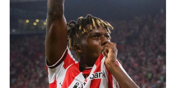 A coragem tenaz demonstrada por Nico Williams A coragem tenaz demonstrada por Nico Williams